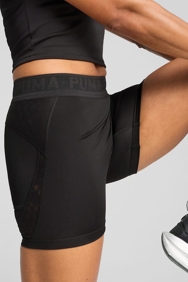 LACE High-Waisted 5" Short Tights Women, PUMA Black, extralarge
